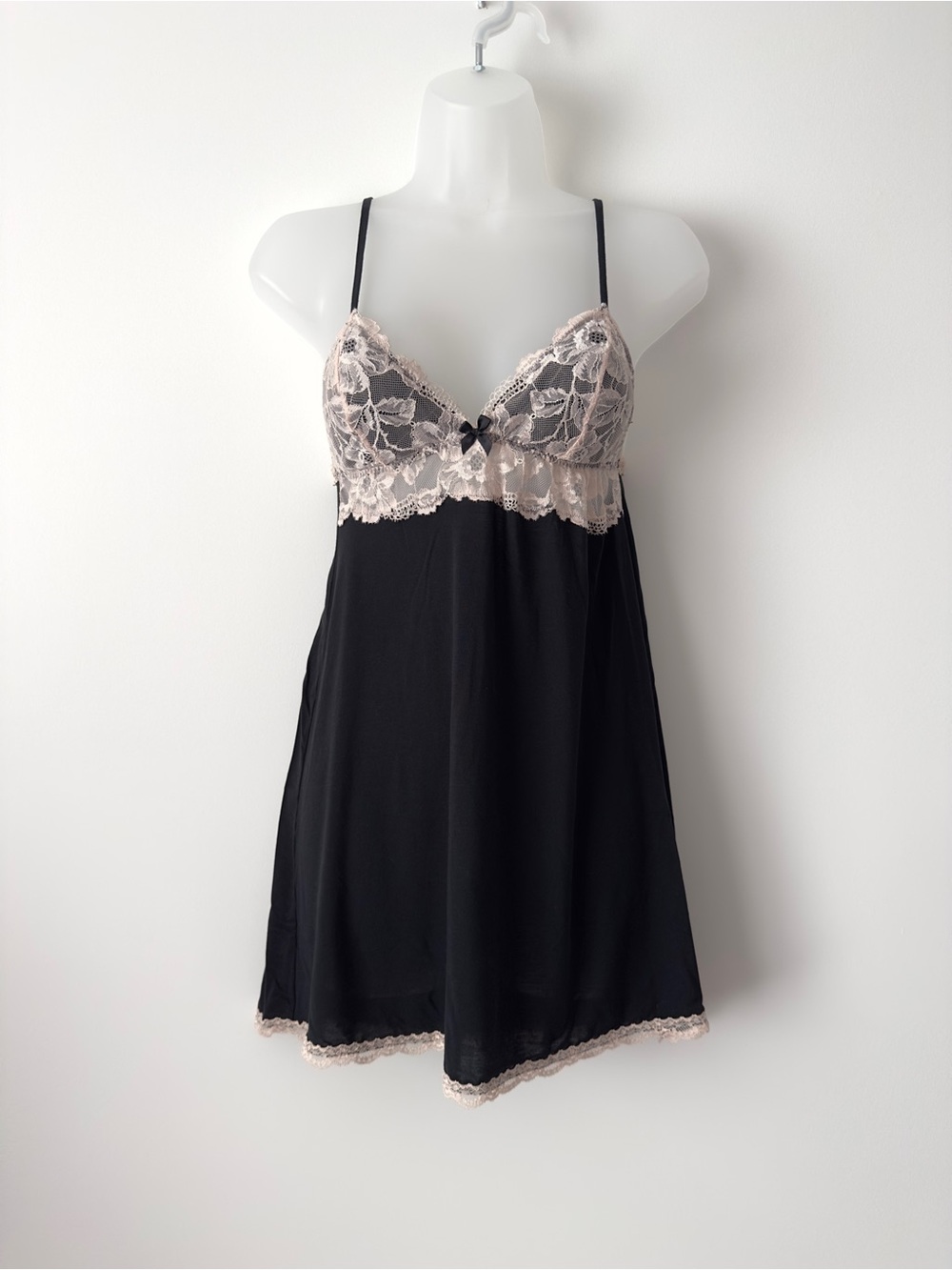 victoria’s secret lace babydoll slip